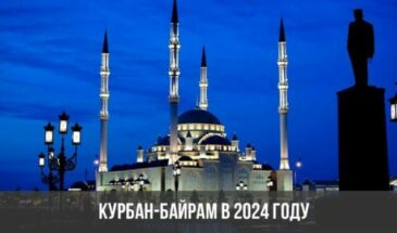 Курбан-байрам в 2024 году