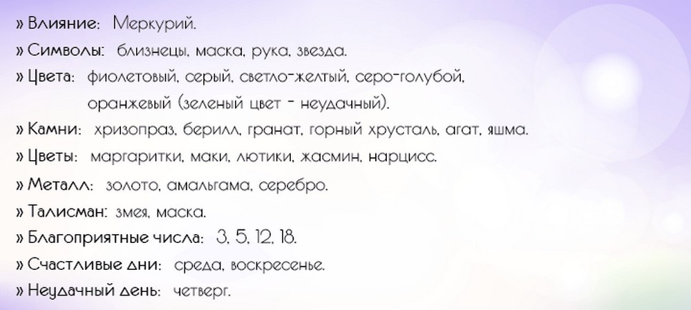 Общая характеристика знака