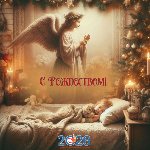 Картинки на Рождество Христово в 2026 году22