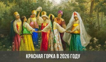 Красная горка в 2026 году