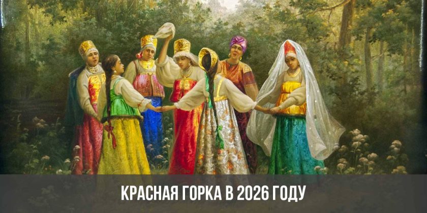 Красная горка в 2026 году