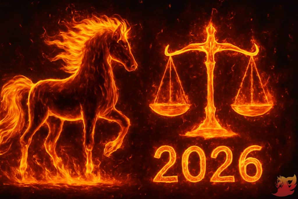 Красная огненная лошадь 2026: символ года –  бушующий огонь перемен3