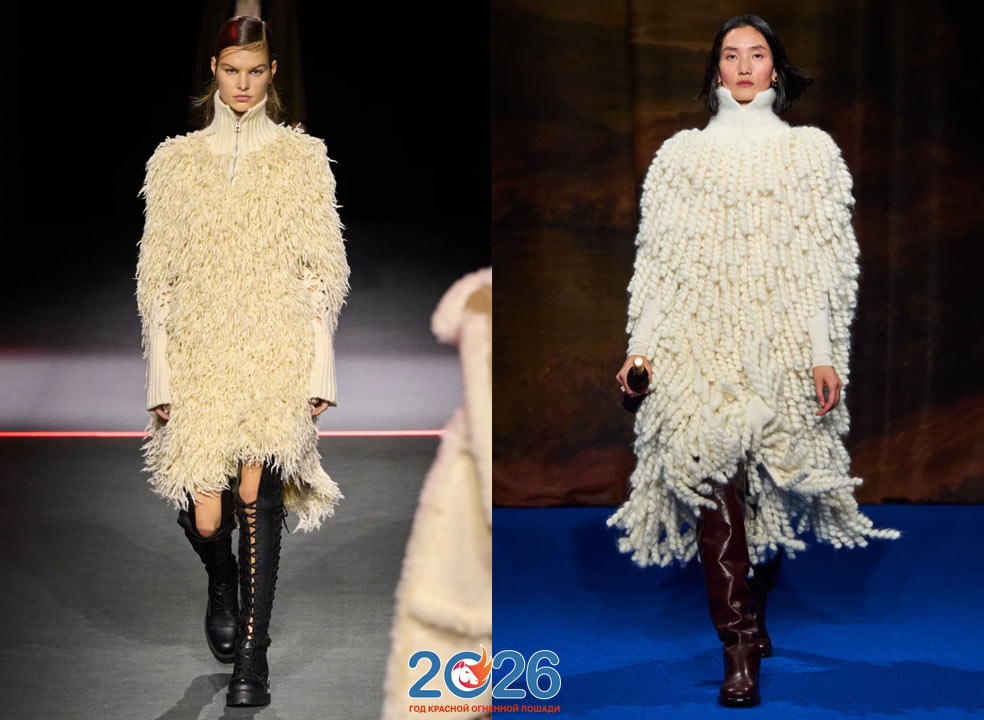 Модное женское пальто осень-зима 2025-2026