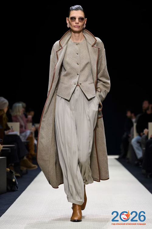 Модные пальто осень-зима 2025-2026 года2