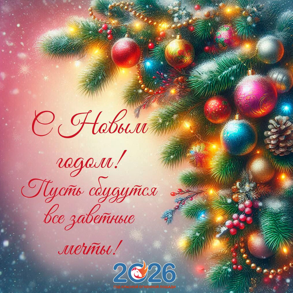 Открытки С Новым 2026 годом16