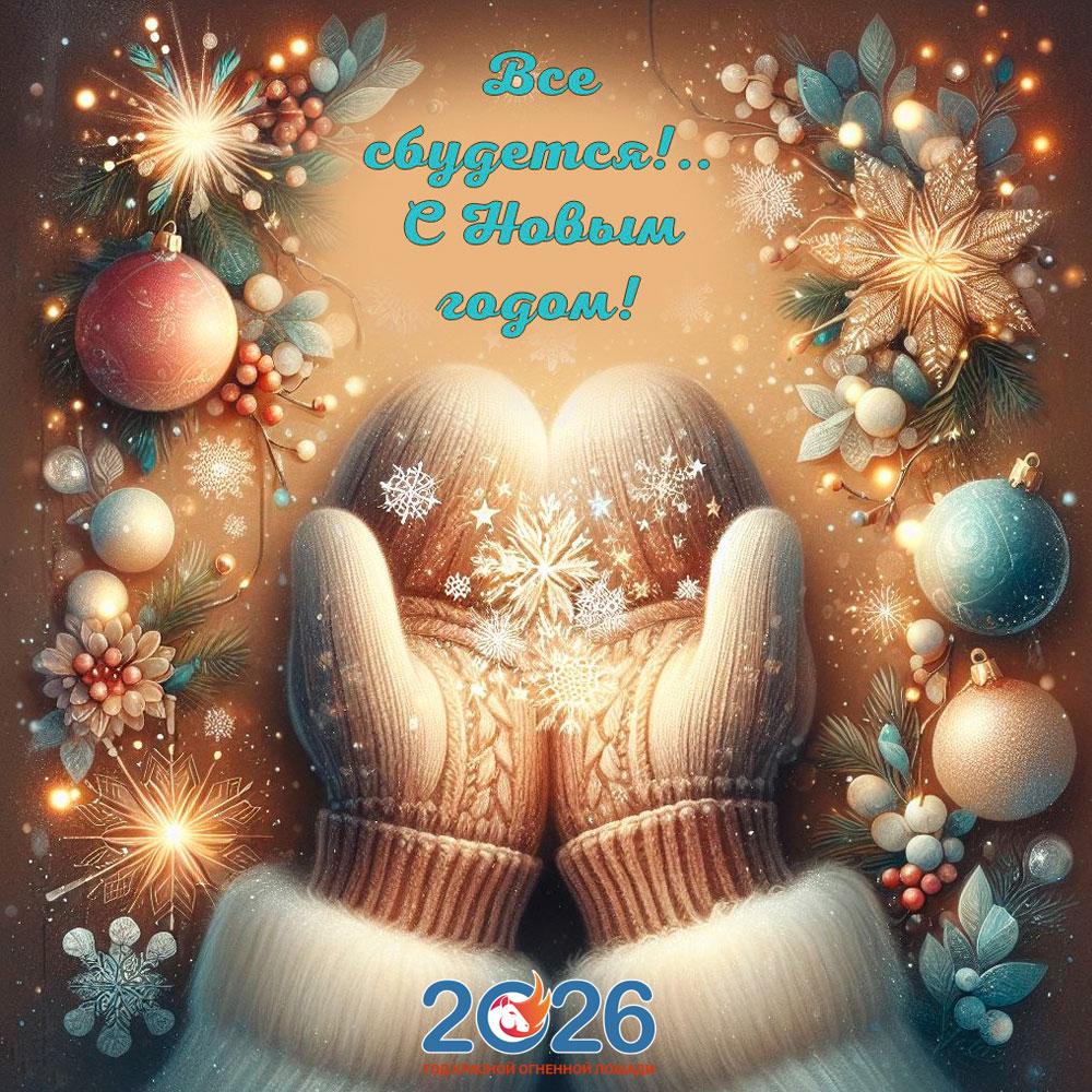 Открытки С Новым 2026 годом13