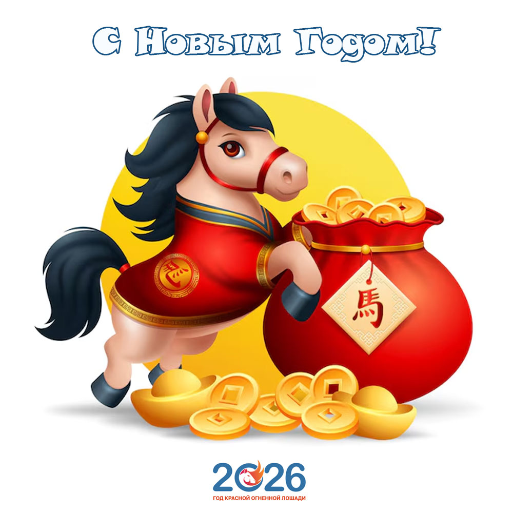 Открытки С Новым 2026 годом28