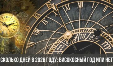 Сколько дней в 2026 году: високосный год или нет
