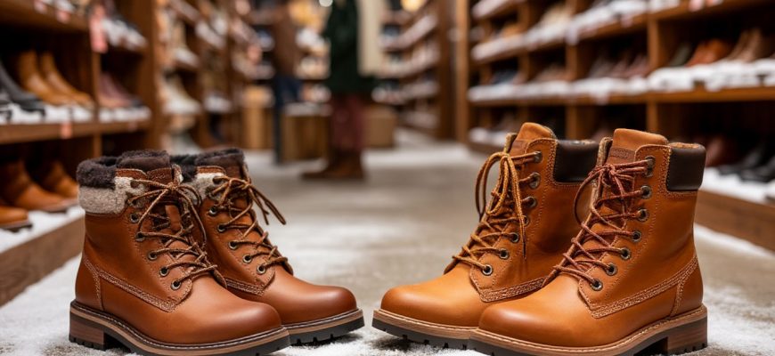 Тепло и стильно 2026: вместе выбираем зимнюю обувь0
