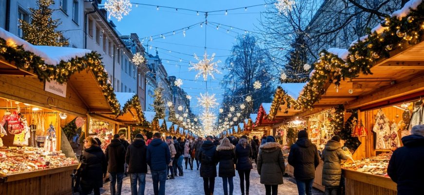 Зимние каникулы 2026 в Европе: рождественские ярмарки0