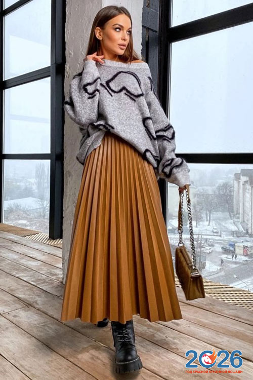 Модные юбки осень-зима в 2025-2026 году16