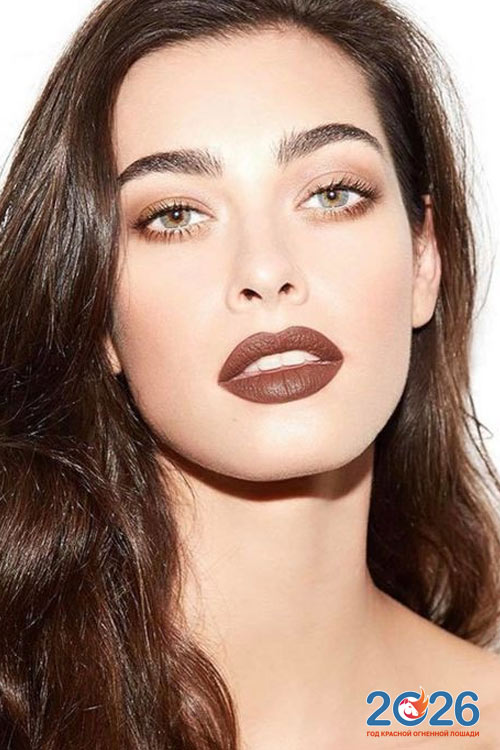 Модный макияж осень-зима 2025-2026 года48