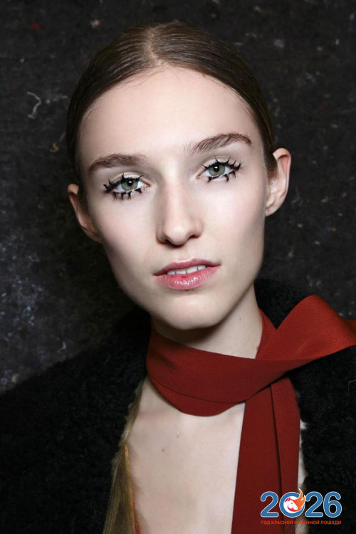 Модный макияж осень-зима 2025-2026 года30