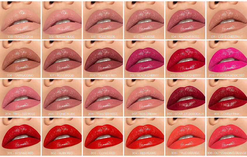 Модные ягодные оттенки помад