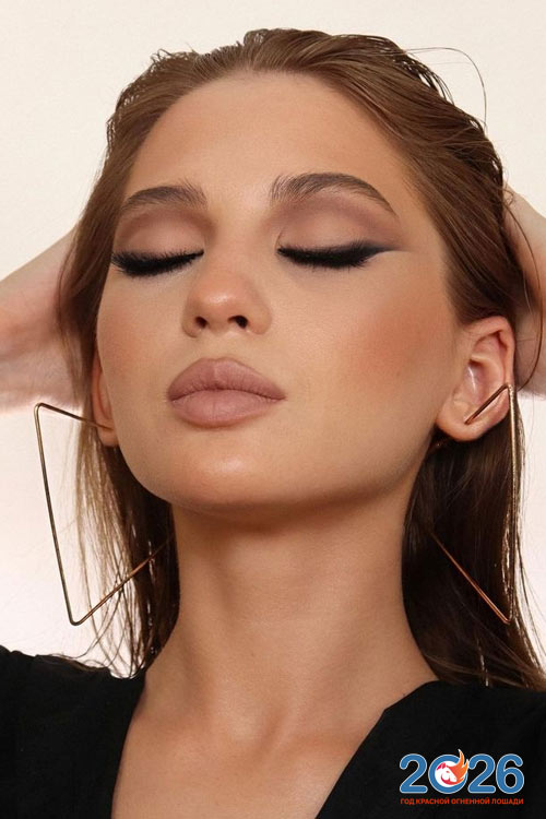 Модный макияж осень-зима 2025-2026 года59