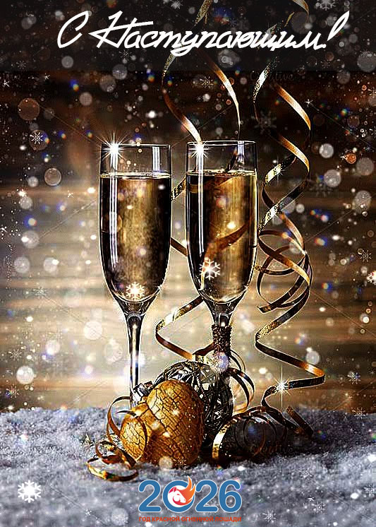 Новогодние поздравления с наступающим в 2026 году22