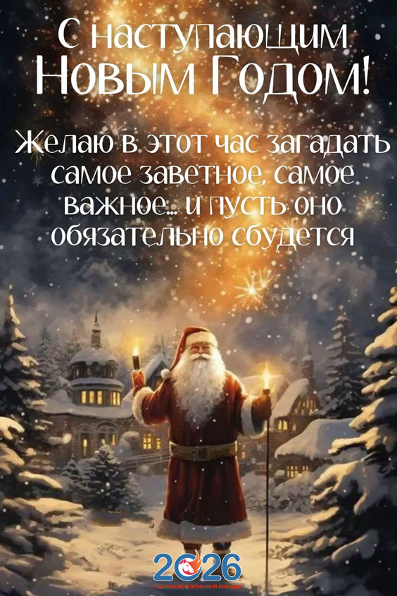 Новогодние поздравления с наступающим в 2026 году43