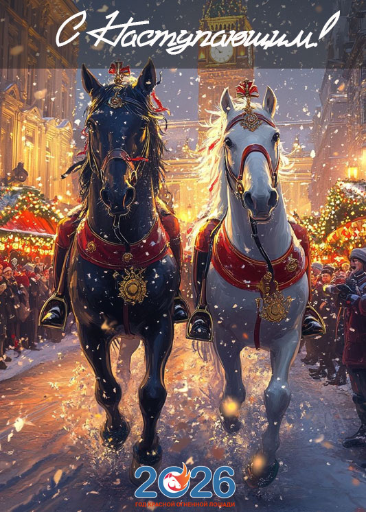 Новогодние поздравления с наступающим в 2026 году60