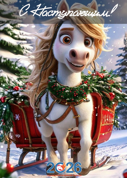 Новогодние поздравления с наступающим в 2026 году55