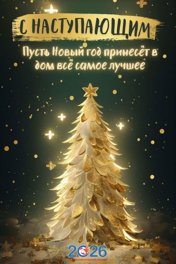 Новогодние поздравления с наступающим в 2026 году13