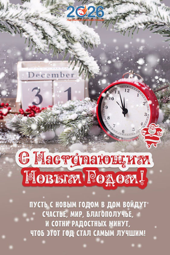 Новогодние поздравления с наступающим в 2026 году44