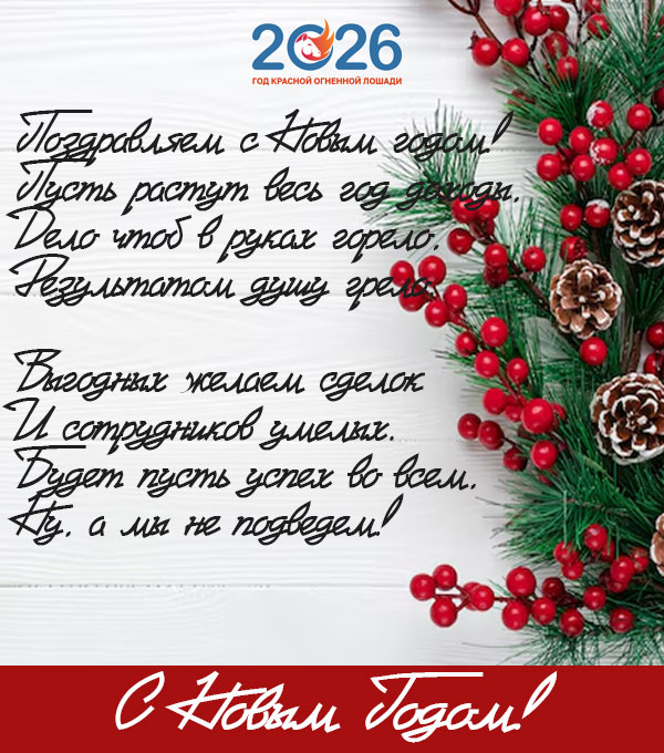Официальные поздравления с Новым 2026 годом52
