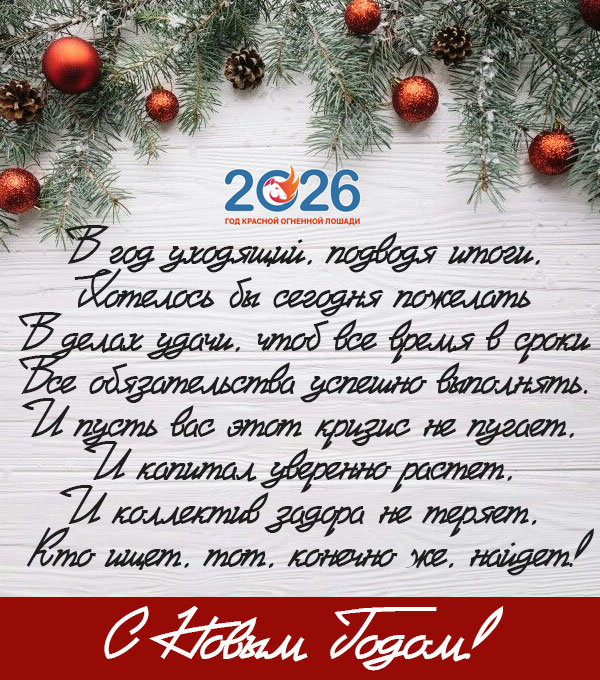 Официальные поздравления с Новым 2026 годом47