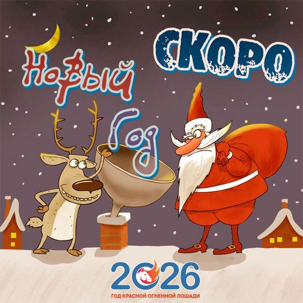 Прикольные поздравления на Новый 2026 год1