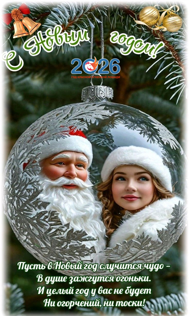 Прикольные поздравления на Новый 2026 год8