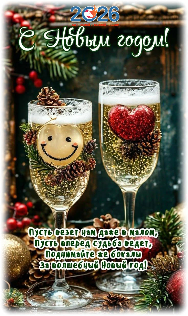 Прикольные поздравления на Новый 2026 год61