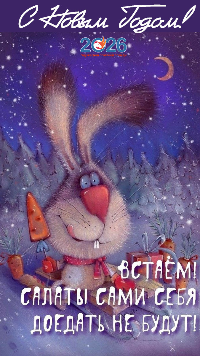 Прикольные поздравления на Новый 2026 год29