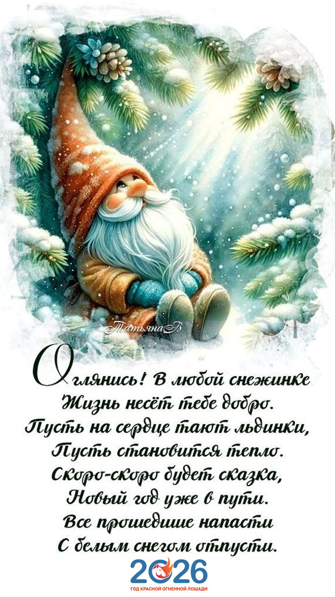 Прикольные поздравления на Новый 2026 год26