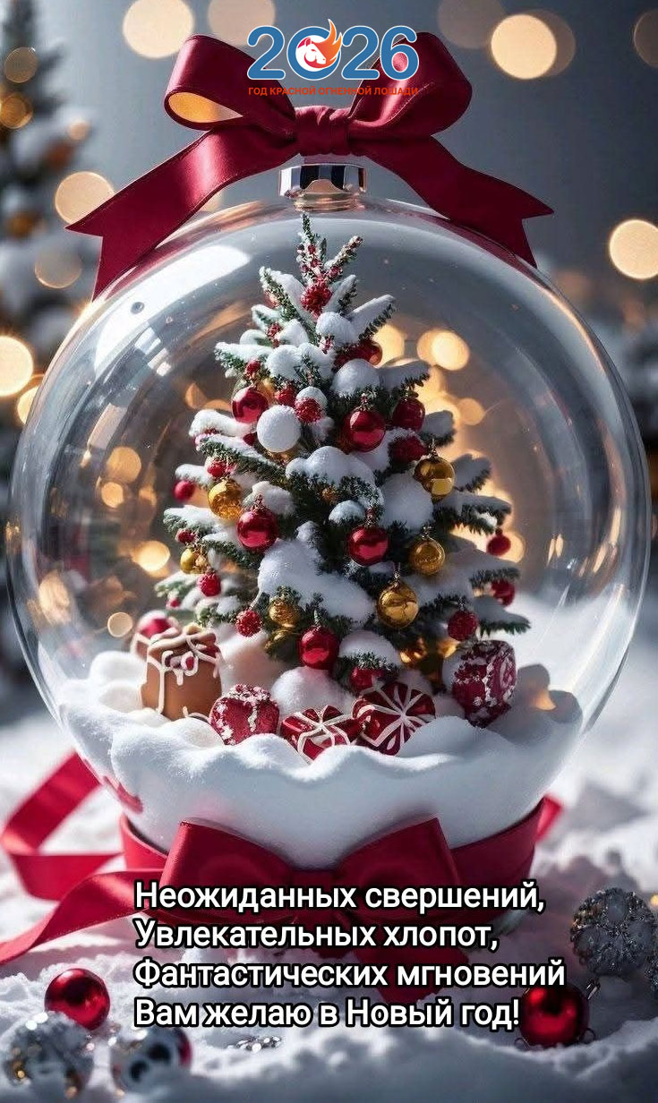 Прикольные поздравления на Новый 2026 год9