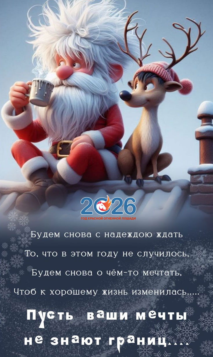 Прикольные поздравления на Новый 2026 год11