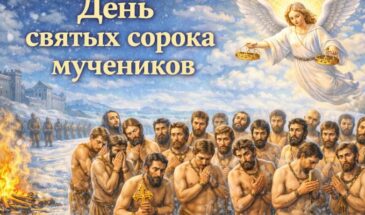 День святых сорока мучеников 2026 (22 марта)